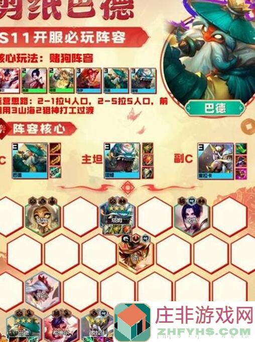 金铲铲之战S11五个大羁绊阵容解析：哪个是你心中最强阵容